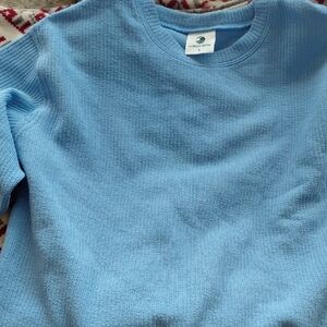 Ocean Drive Light Blue Knit Top